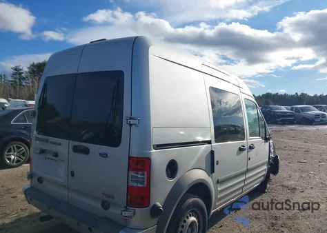 2013 Ford Transit Connect Xlt z USA, uszkodzony, nr VIN NM0LS6BN9DT156526